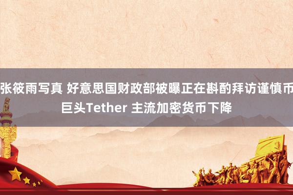 张筱雨写真 好意思国财政部被曝正在斟酌拜访谨慎币巨头Tether 主流加密货币下降