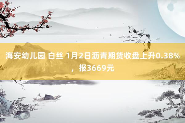 海安幼儿园 白丝 1月2日沥青期货收盘上升0.38%，报3669元